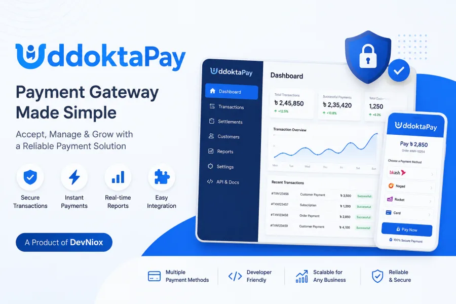 UddoktaPay interface